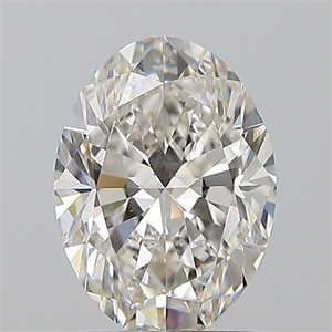 Picture of Natural Diamond 1.50 Carats, Oval with  Cut, I Color, VS1 Clarity and Certified by GIA