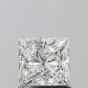 Picture of Natural Diamond 1.00 Carats, Princess with  Cut, G Color, VS2 Clarity and Certified by GIA