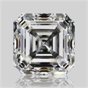 Diamante Natural 2.51 quilates, Asscher , Color I, claridad VVS2 y certificado GIA