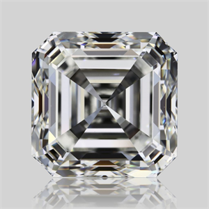 Foto Diamante Natural 2.51 quilates, Asscher , Color I, claridad VVS2 y certificado GIA de