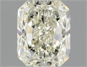 Natural Diamond 1.01 Carats, Radiant with  Cut, K Color, VS2 Clarity and Certified by GIA