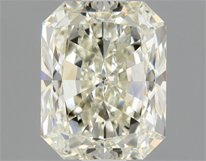Picture of Natural Diamond 1.01 Carats, Radiant with  Cut, K Color, VS2 Clarity and Certified by GIA