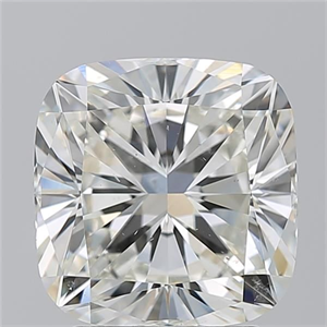 Foto Diamante Natural 3.01 quilates, Del cojín , Color I, claridad SI1 y certificado GIA de