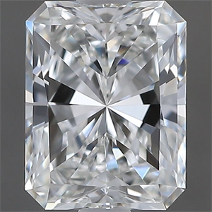 Picture of Natural Diamond 0.90 Carats, Radiant with  Cut, G Color, VVS2 Clarity and Certified by GIA