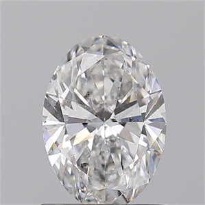 Picture of Natural Diamond 1.01 Carats, Oval with  Cut, F Color, SI1 Clarity and Certified by GIA