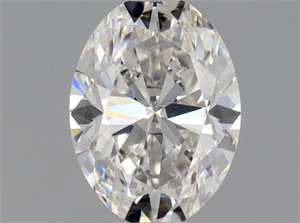 Picture of Natural Diamond 0.46 Carats, Oval with  Cut, G Color, VVS2 Clarity and Certified by GIA