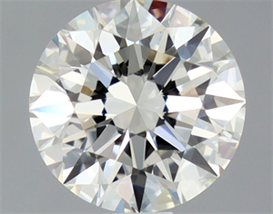Picture of Natural Diamond 1.03 Carats, Round with Excellent Cut, I Color, VS1 Clarity and Certified by GIA