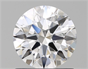 Diamante Natural 1.01 quilates, Redondo , Color E, claridad VVS1 y certificado GIA