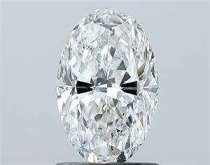 Picture of Natural Diamond 1.21 Carats, Oval with  Cut, F Color, SI2 Clarity and Certified by GIA