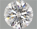Lab Grown Diamond 1.10 Carats, Round with Excellent Cut, D Color, VS1 Clarity and Certified by IGI