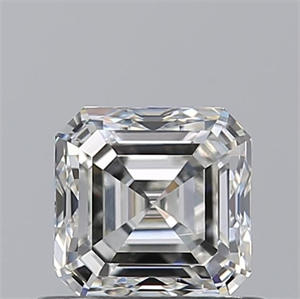 Picture of Natural Diamond 0.70 Carats, Asscher with  Cut, I Color, VVS2 Clarity and Certified by GIA