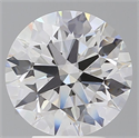 Del inventario de diamantes de laboratorio, 4.09 quilates, Redondo , Color E, claridad VS1 y certificado IGI