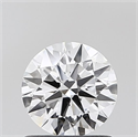 Lab Grown Diamond 0.80 Carats, Round with Ideal Cut, D Color, VVS1 Clarity and Certified by IGI