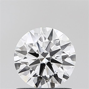 Picture of Lab Grown Diamond 0.80 Carats, Round with Ideal Cut, D Color, VVS1 Clarity and Certified by IGI