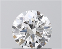 Del inventario de diamantes de laboratorio, 0.71 quilates, Redondo , Color D, claridad VVS2 y certificado IGI