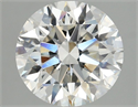 Del inventario de diamantes de laboratorio, 3.06 quilates, Redondo , Color H, claridad VS1 y certificado IGI