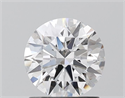 Lab Grown Diamond 1.13 Carats, Round with Ideal Cut, D Color, VVS2 Clarity and Certified by IGI
