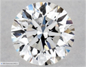 Natural Diamond 0.50 Carats, Round with Excellent Cut, E Color, SI1 Clarity and Certified by GIA