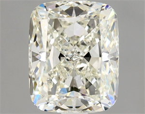 Foto Diamante Natural 1.51 quilates, Del cojín , Color J, claridad SI1 y certificado GIA de