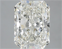 Natural Diamond 4.01 Carats, Radiant with  Cut, K Color, SI1 Clarity and Certified by GIA