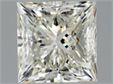 Diamante Natural 1.91 quilates, Princesa , Color J, claridad SI2 y certificado GIA