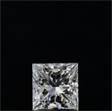 Natural Diamond 2.03 Carats, Princess with  Cut, I Color, IF Clarity and Certified by GIA