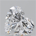 Natural Diamond 1.21 Carats, Heart with  Cut, D Color, IF Clarity and Certified by GIA