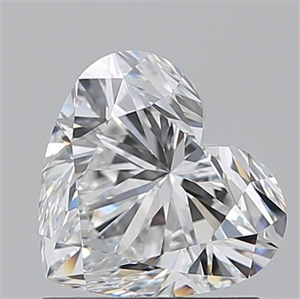 Picture of Natural Diamond 1.21 Carats, Heart with  Cut, D Color, IF Clarity and Certified by GIA