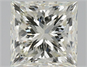 Natural Diamond 1.05 Carats, Princess with  Cut, L Color, VVS2 Clarity and Certified by GIA