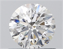 Natural Diamond 0.70 Carats, Round with Very Good Cut, E Color, SI1 Clarity and Certified by GIA