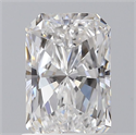 Natural Diamond 1.00 Carats, Radiant with  Cut, D Color, VS1 Clarity and Certified by GIA
