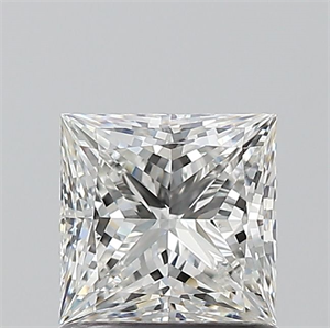 Foto Diamante Natural 1.01 quilates, Princesa , Color G, claridad VS2 y certificado GIA de