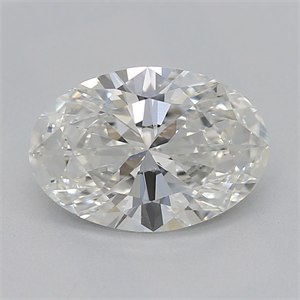Picture of Natural Diamond 1.00 Carats, Oval with  Cut, I Color, VS2 Clarity and Certified by GIA