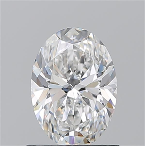 Picture of Natural Diamond 1.01 Carats, Oval with  Cut, F Color, VVS2 Clarity and Certified by GIA