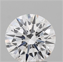Lab Grown Diamond 2.71 Carats, Round with Ideal Cut, E Color, IF Clarity and Certified by IGI
