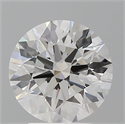 Lab Grown Diamond 3.04 Carats, Round with Ideal Cut, E Color, VS1 Clarity and Certified by IGI