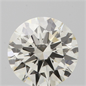 Diamante Natural 0.72 quilates, Redondo , Color J, claridad VS1 y certificado IGI
