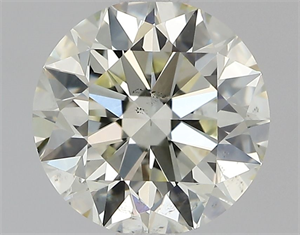 Picture of Natural Diamond 0.80 Carats, Round with Excellent Cut, M Color, SI1 Clarity and Certified by GIA