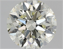 Natural Diamond 0.80 Carats, Round with Excellent Cut, M Color, SI1 Clarity and Certified by GIA