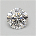 Lab Grown Diamond 0.72 Carats, Round with Ideal Cut, E Color, VS1 Clarity and Certified by IGI