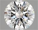 Natural Diamond 0.40 Carats, Round with Excellent Cut, F Color, VVS1 Clarity and Certified by GIA