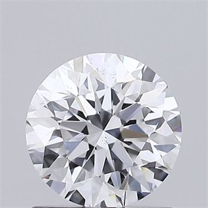 Picture of Lab Grown Diamond 0.81 Carats, Round with Excellent Cut, D Color, VS2 Clarity and Certified by IGI