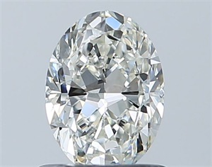 Picture of Natural Diamond 0.80 Carats, Oval with  Cut, H Color, VS2 Clarity and Certified by IGI