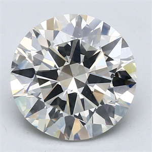 Picture of Natural Diamond 3.76 Carats, Round with Excellent Cut, I Color, SI1 Clarity and Certified by GIA