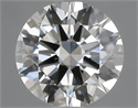 Natural Diamond 0.70 Carats, Round with Excellent Cut, I Color, VS1 Clarity and Certified by IGI