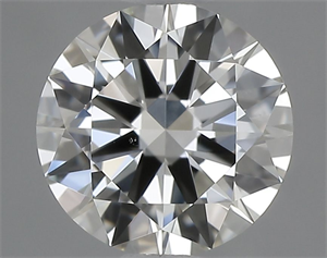 Picture of Natural Diamond 0.70 Carats, Round with Excellent Cut, I Color, VS1 Clarity and Certified by IGI