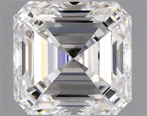 Picture of Natural Diamond 1.11 Carats, Asscher with  Cut, D Color, VS1 Clarity and Certified by GIA