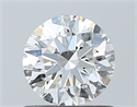 Diamante Natural 0.70 quilates, Redondo , Color F, claridad VVS2 y certificado GIA