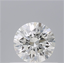Diamante Natural 0.50 quilates, Redondo , Color F, claridad VS1 y certificado IGI