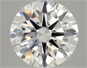 Del inventario de diamantes de laboratorio, 3.64 quilates, Redondo , Color G, claridad VS1 y certificado IGI
